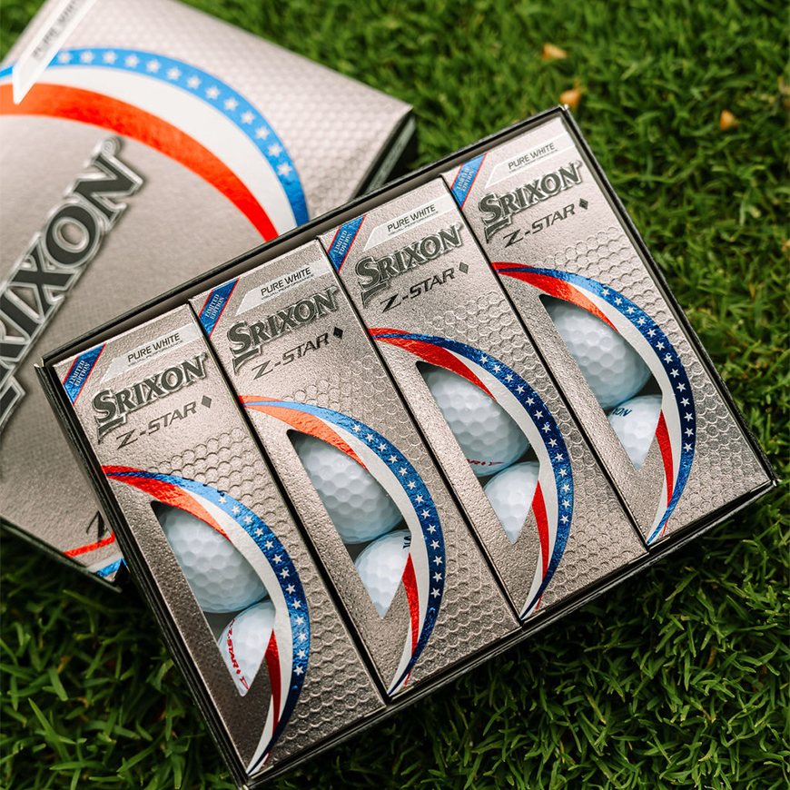Z-STAR Diamond Limited Edition USA Model Golf Balls, image number null